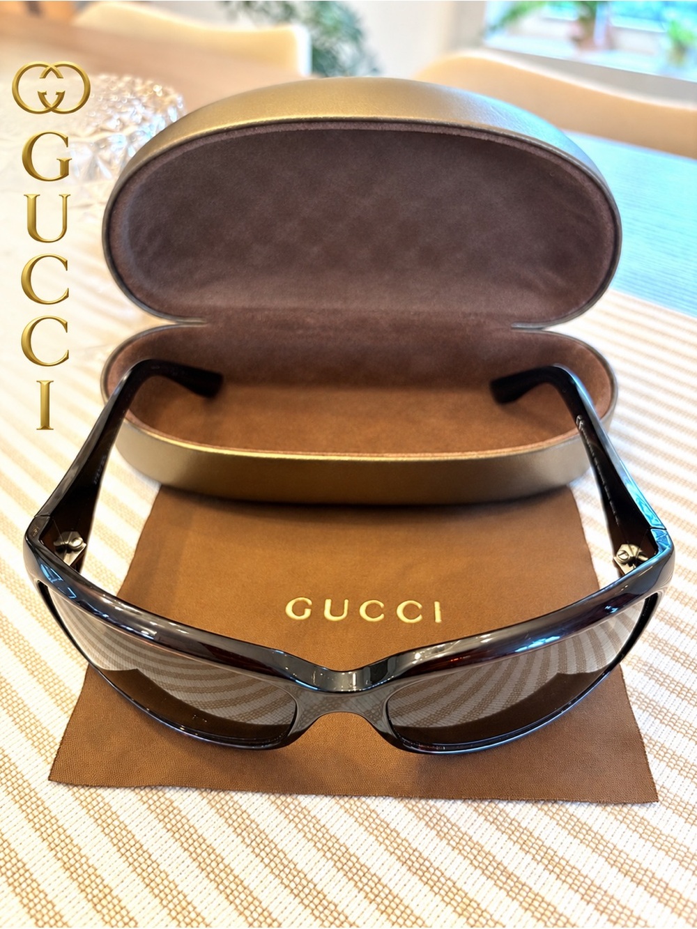 Vintage GUCCI Authentic Monogram GG 3032/N/S Sunglasses